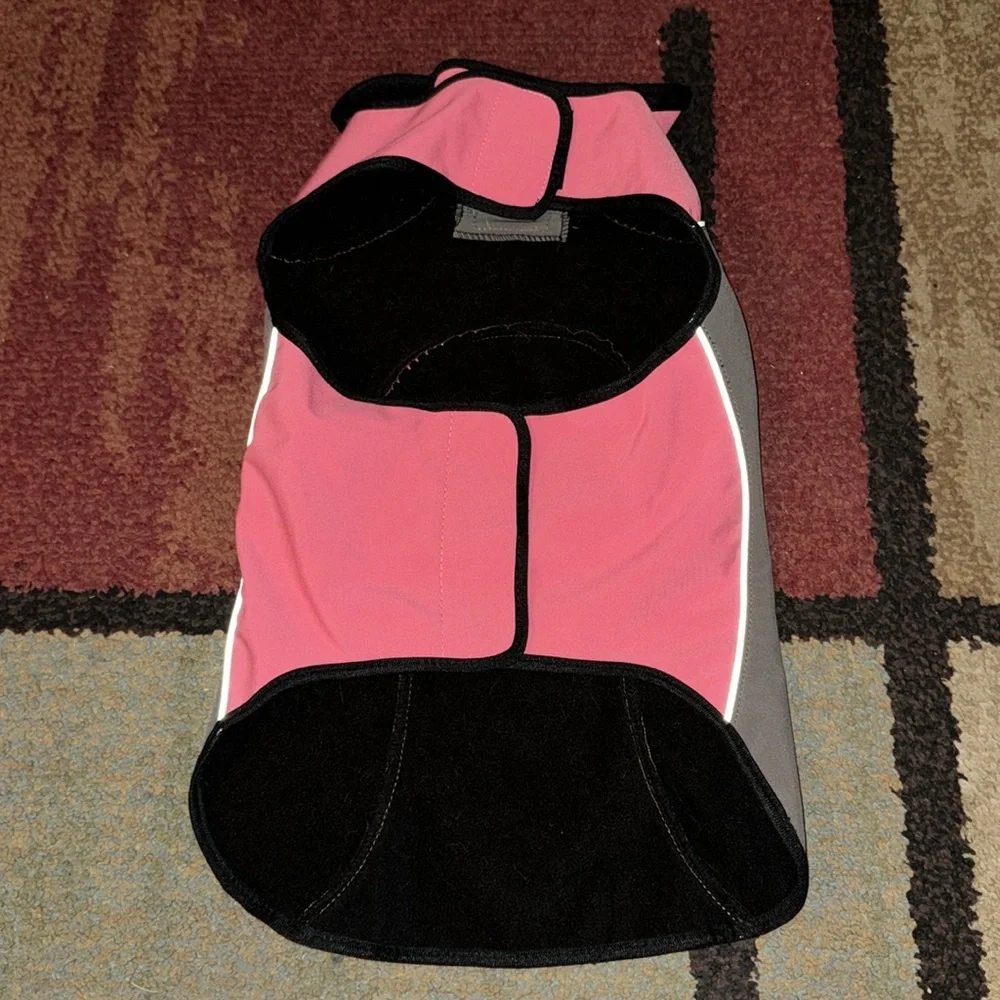 Black‎ Doggy Reflective Water Resistant Dog Coat